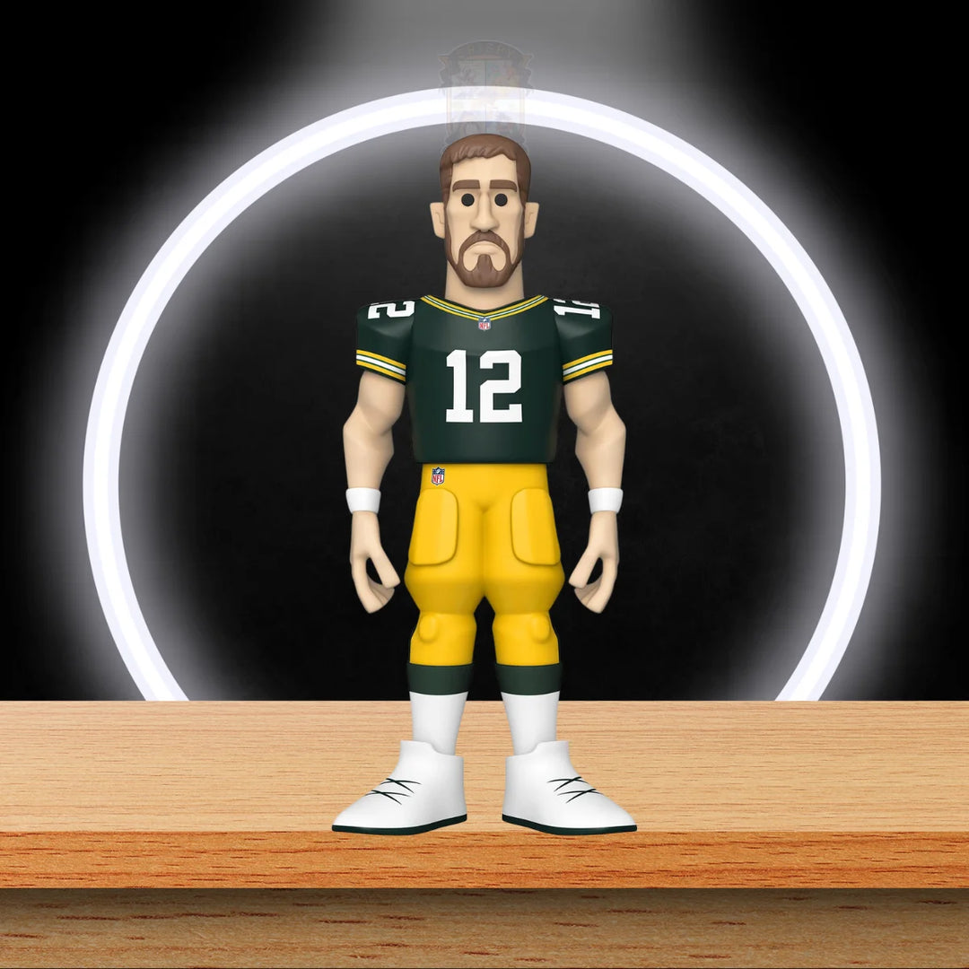 NFL: Packers Vinyl Gold Figuren 30 cm Aaron Rodgers