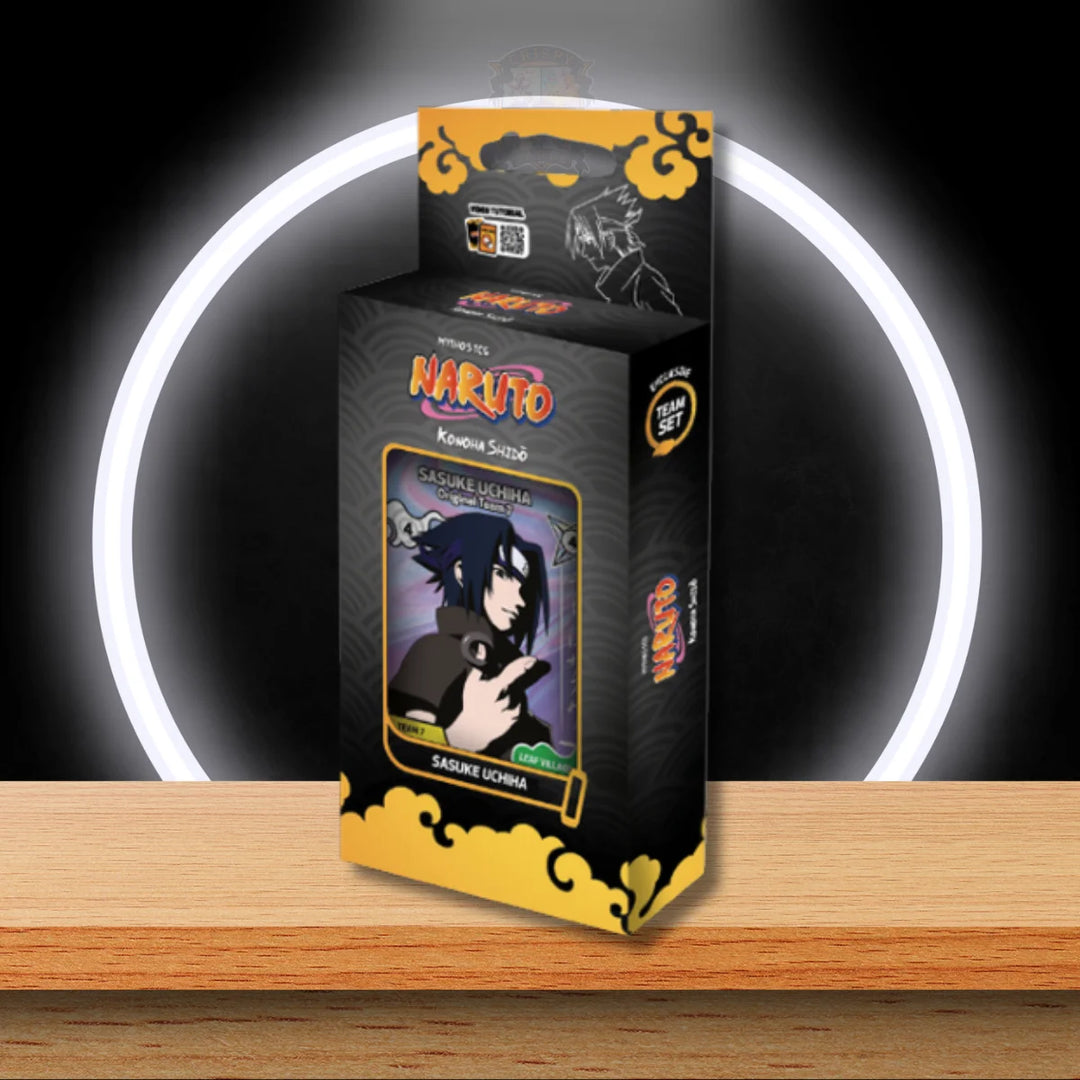 Naruto Mythos TCG Team Set 2nd Edition Team 7 Sasuke
