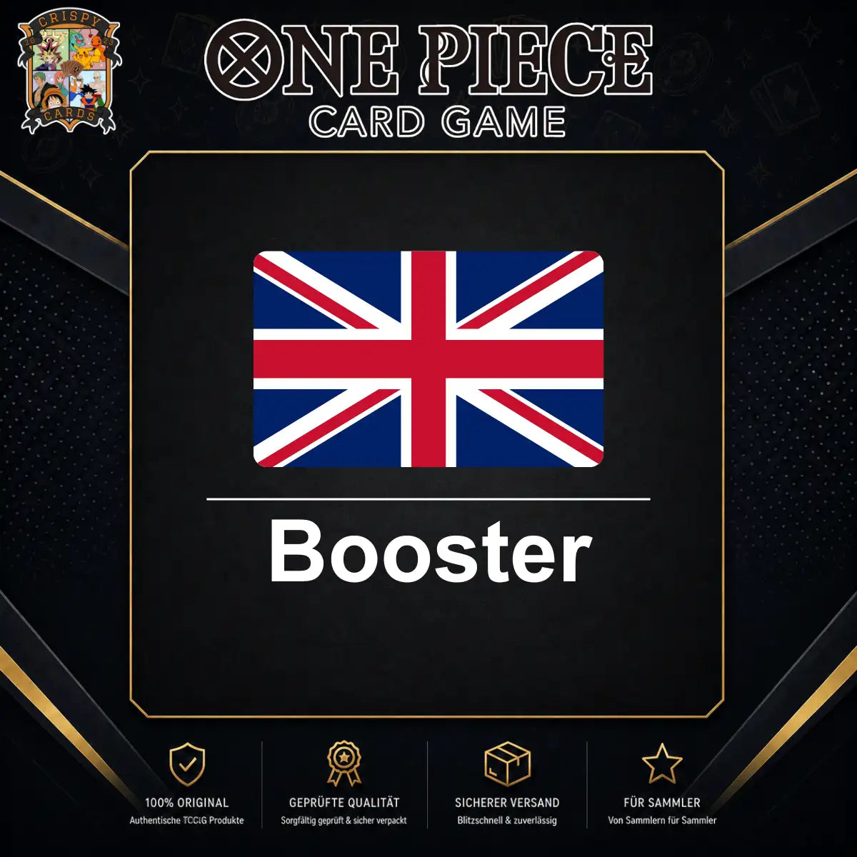 One Piece Booster auf Englisch aus verschiedenen TCG Sets
