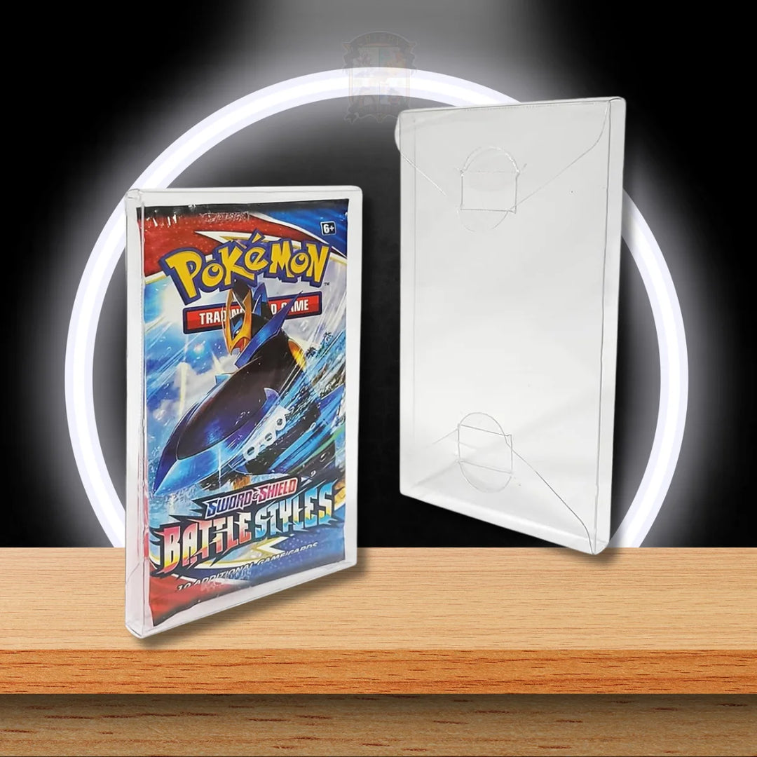 PET Gehäuse 10er-Pack für Booster, Magic, Yu-Gi-Oh Karten