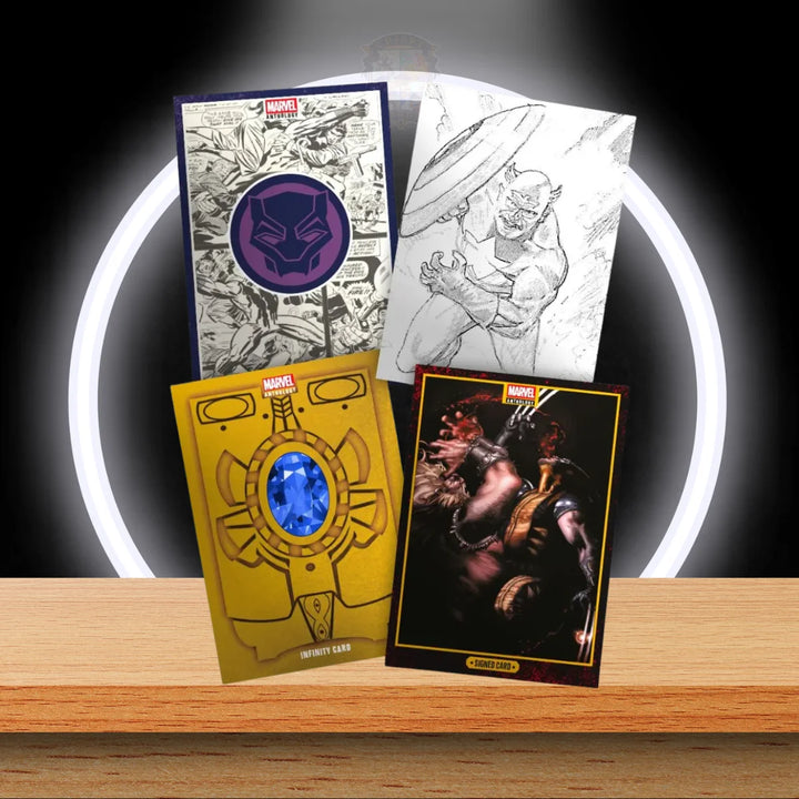 Panini Marvel Anthology Trading Card Treasure Box
