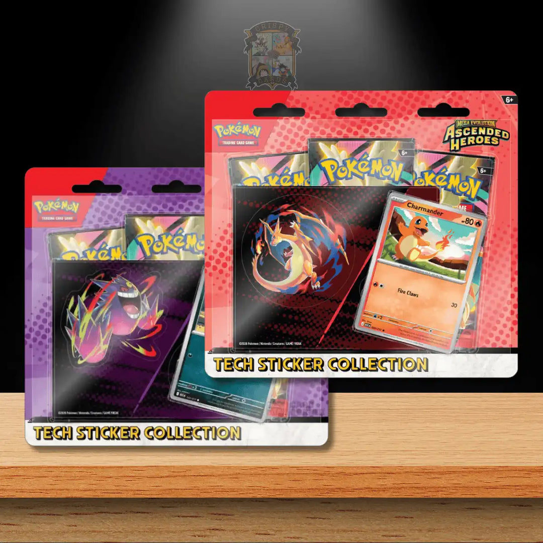 Pokémon Ascended Heroes Tech Sticker Collection