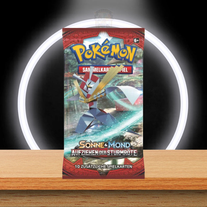 Pokémon Aufziehen der Sturmröte Booster Vintage