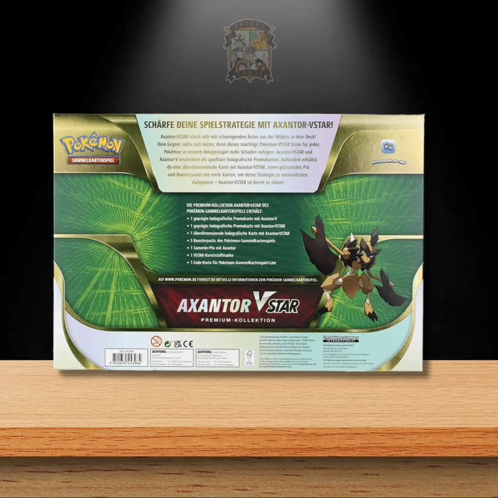 Pokémon Axantor VStar Premium Kollektion (DE)