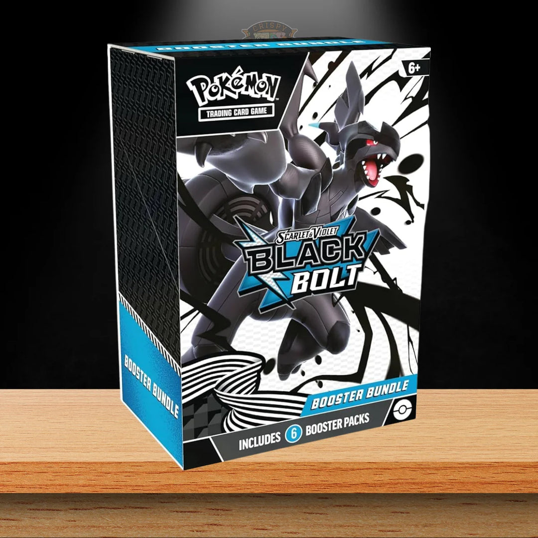 Pokémon Black Bolt Booster Bundle – Enthält 6 Boosterpacks für Spieler und Sammler.
