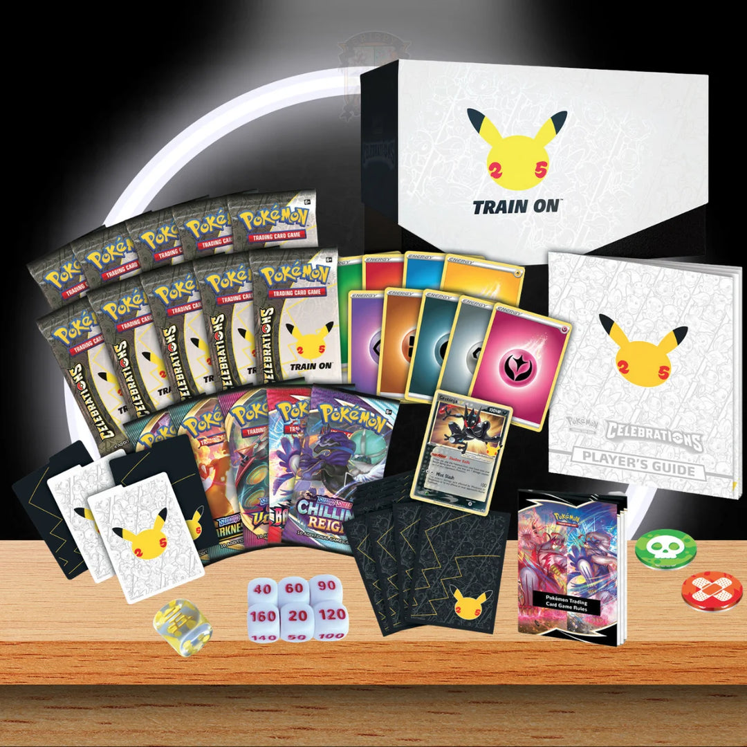 Pokémon Celebrations Elite Trainer Box Inhalt