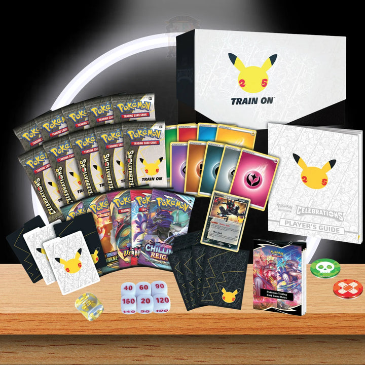Pokémon Celebrations Elite Trainer Box Inhalt