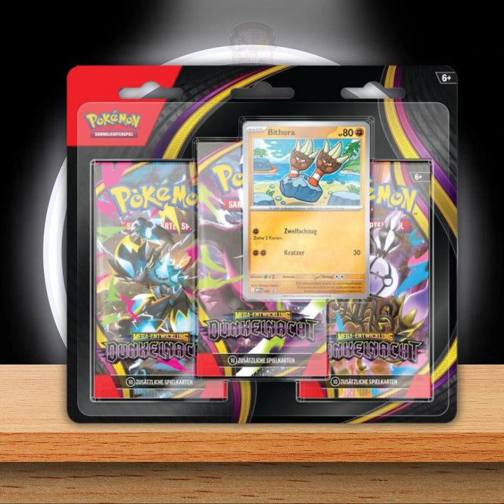 Pokémon Dunkelnacht 3-Pack Blister 