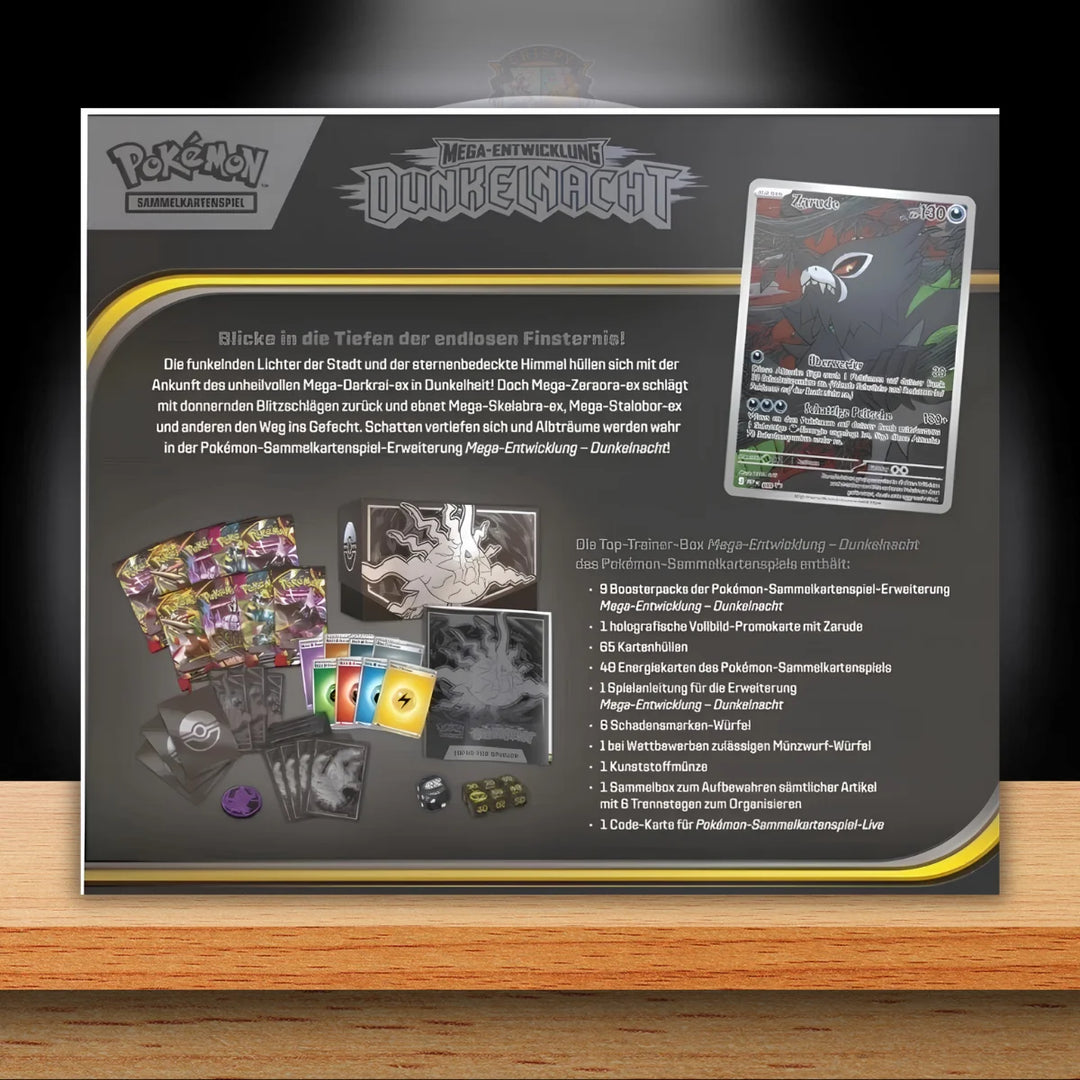 Pokémon Dunkelnacht Top Trainer Box (DE)