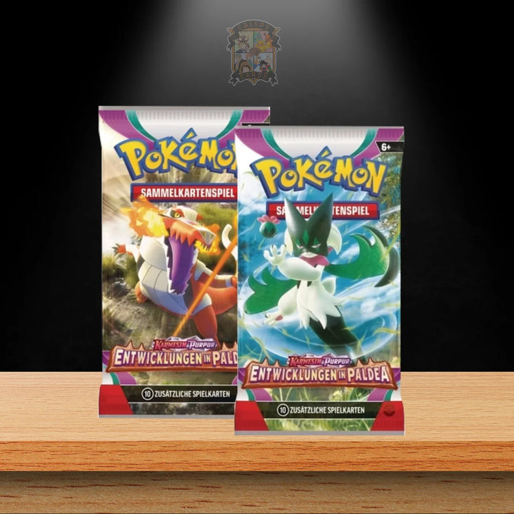 Pokémon Entwicklungen in Paldea Booster