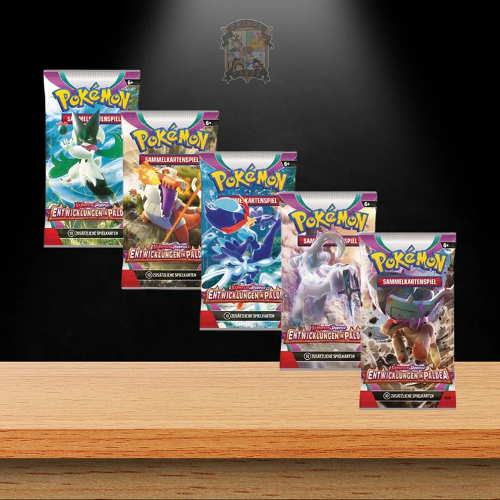 Pokémon Entwicklungen in Paldea Booster