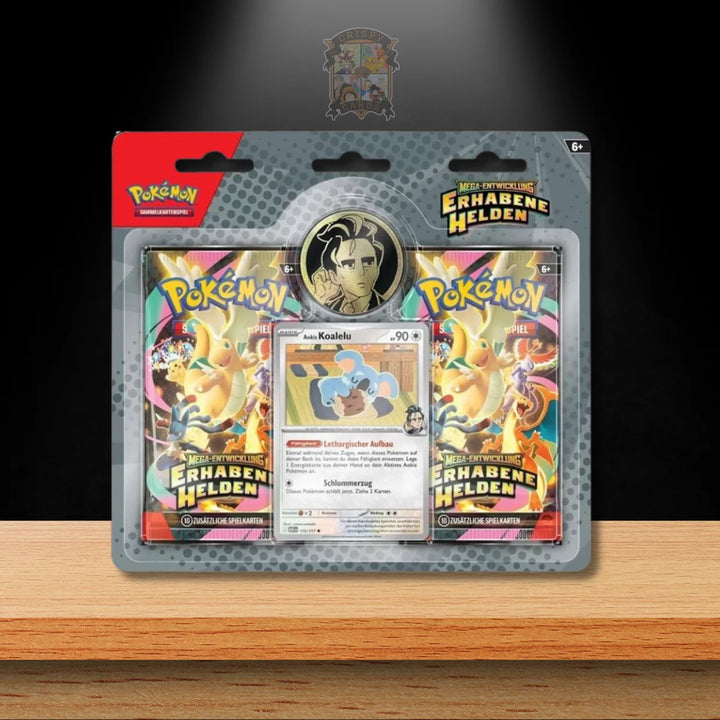 Pokémon Erhabene Helden 2 Pack Blister