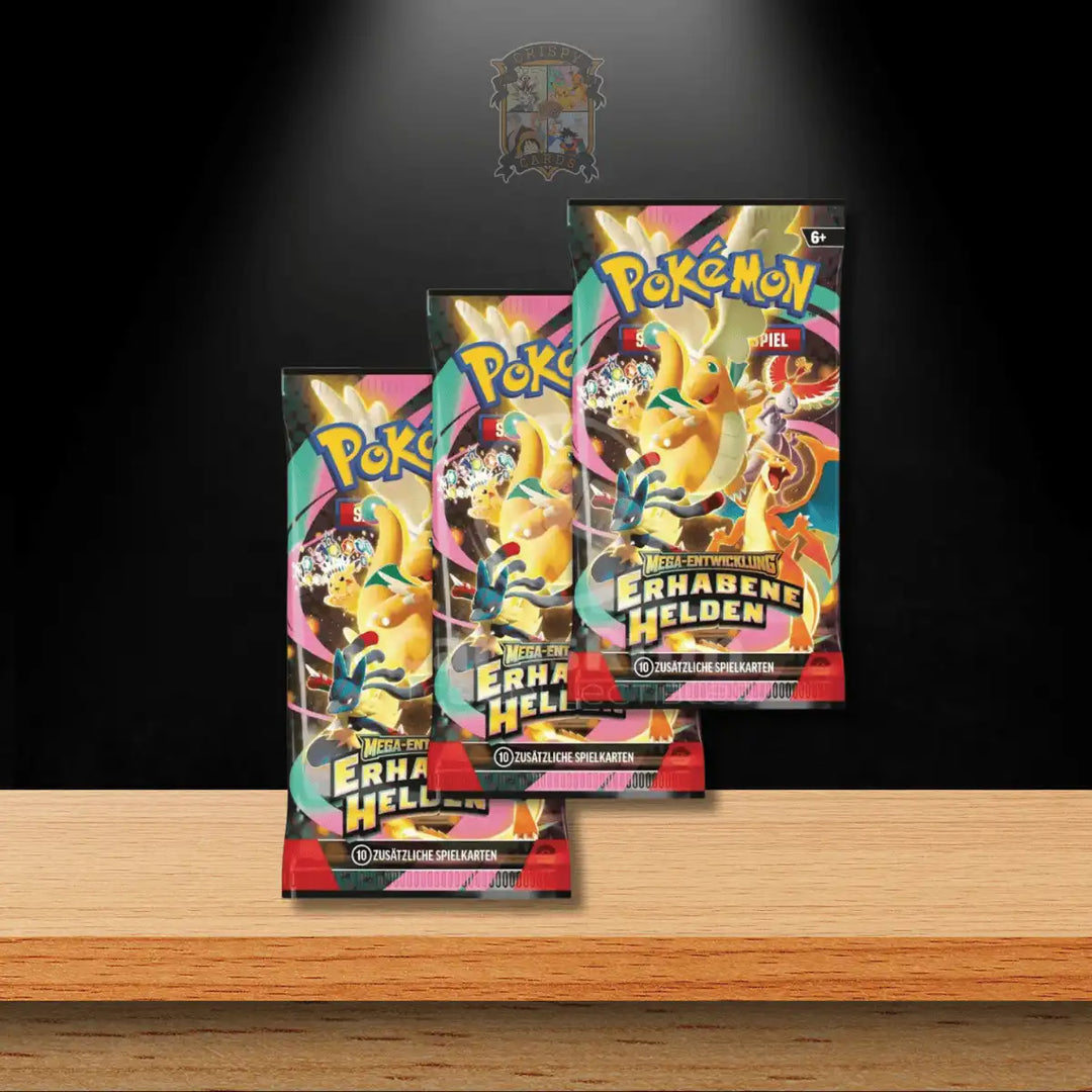 Pokémon Erhabene Helden Tech Sticker Kollektion (DE)