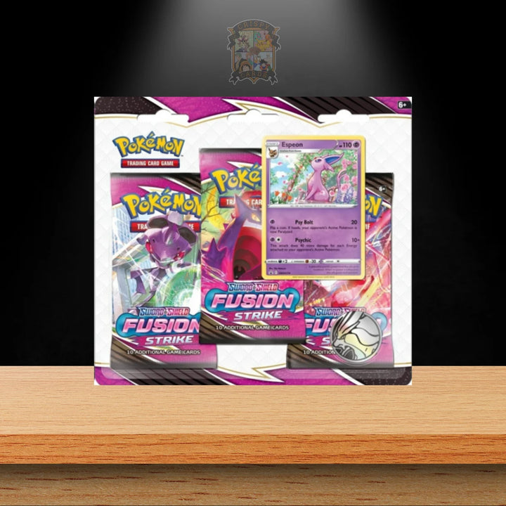 Pokémon Fusion Strike 3-Pack Blister