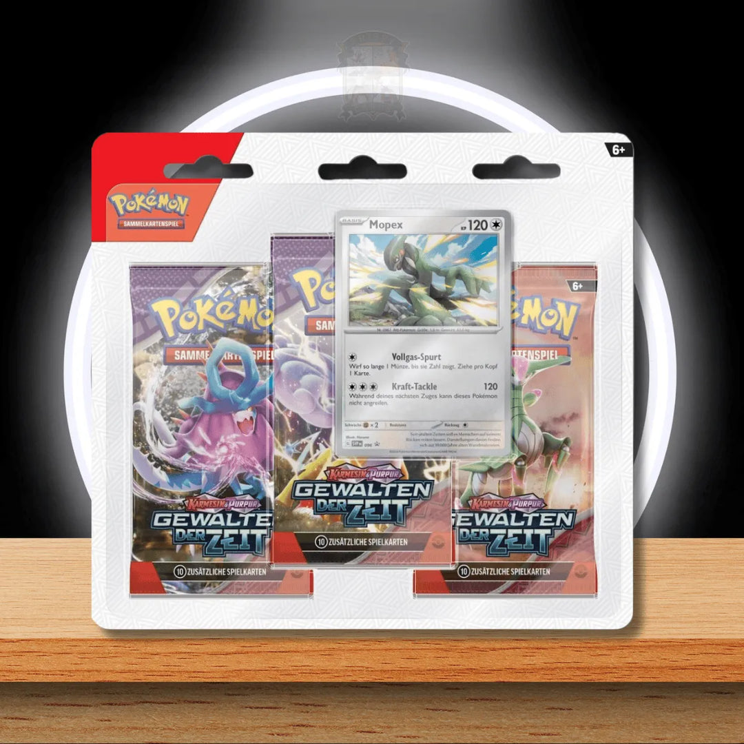 Pokémon Gewalten der Zeit 3 Pack Blister (DE)