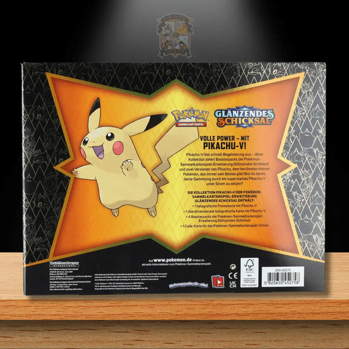 Pokémon Glänzendes Schicksal: Pikachu V Kollektion (DE)