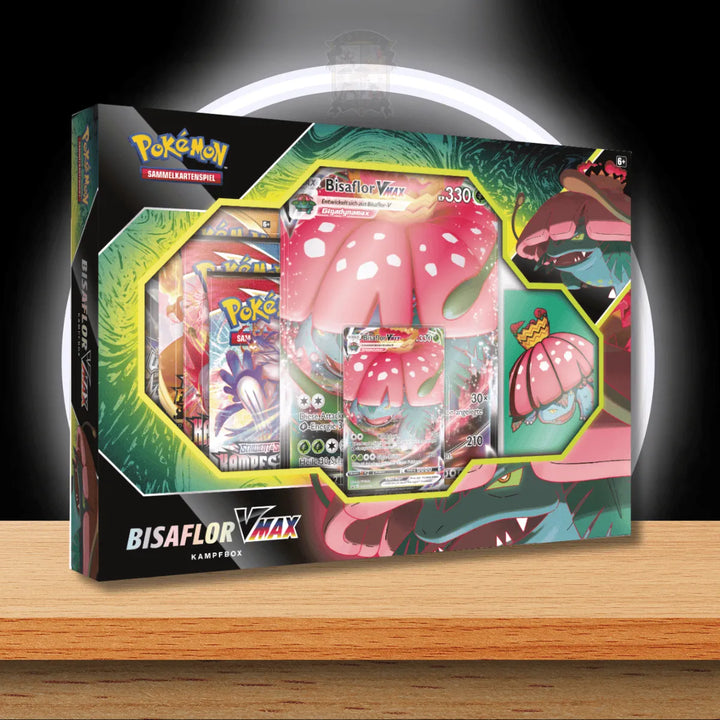 Pokémon Kampfbox Bisaflor VMAX (DE)