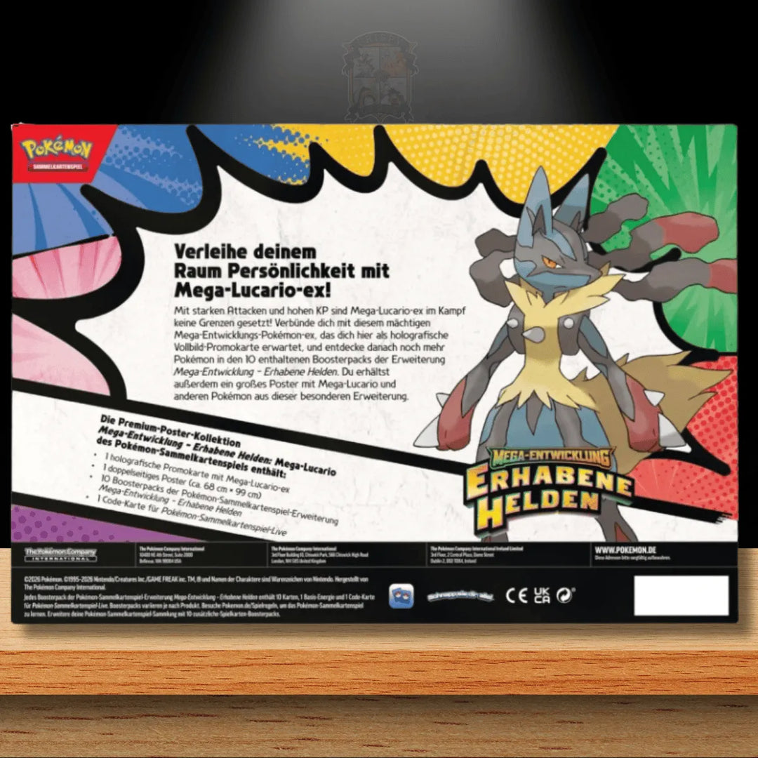Pokémon Mega Lucario Premium Poster Kollektion