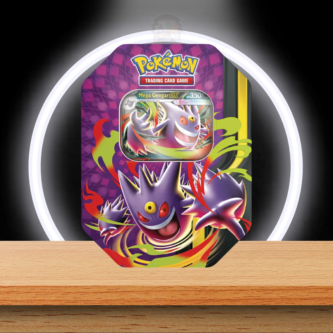 Pokémon Mega Moonlit Tins Gengar