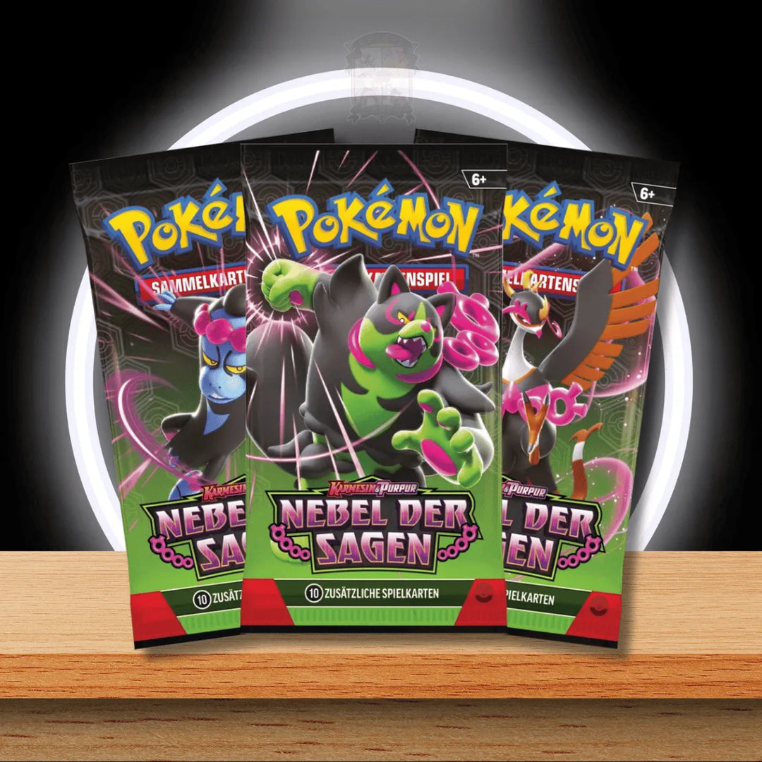 Pokémon Nebel der Sagen 3 Pack Blister (DE)