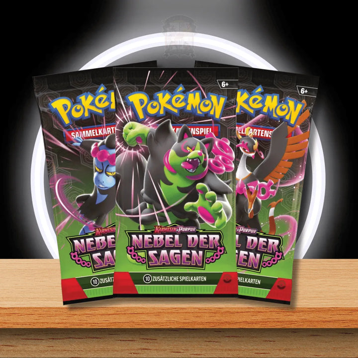Pokémon Nebel der Sagen 3 Pack Blister (DE)
