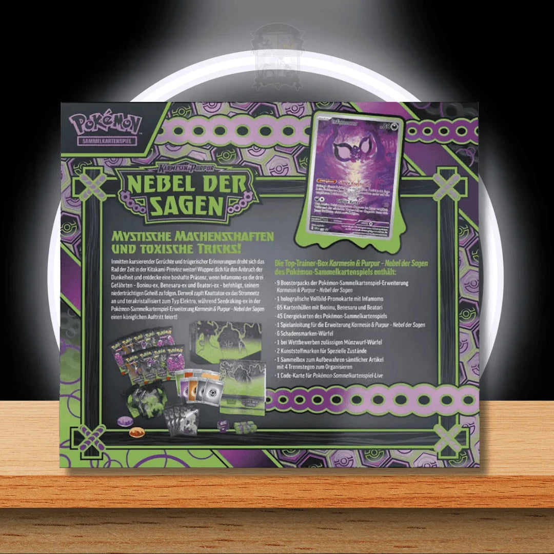 Pokémon Nebel der Sagen Top Trainer Box (DE)