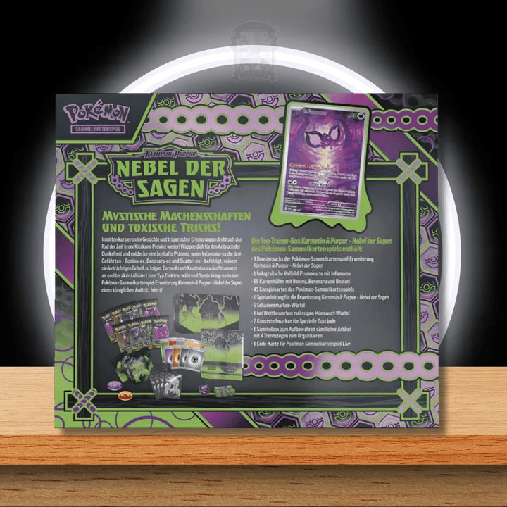 Pokémon Nebel der Sagen Top Trainer Box (DE)