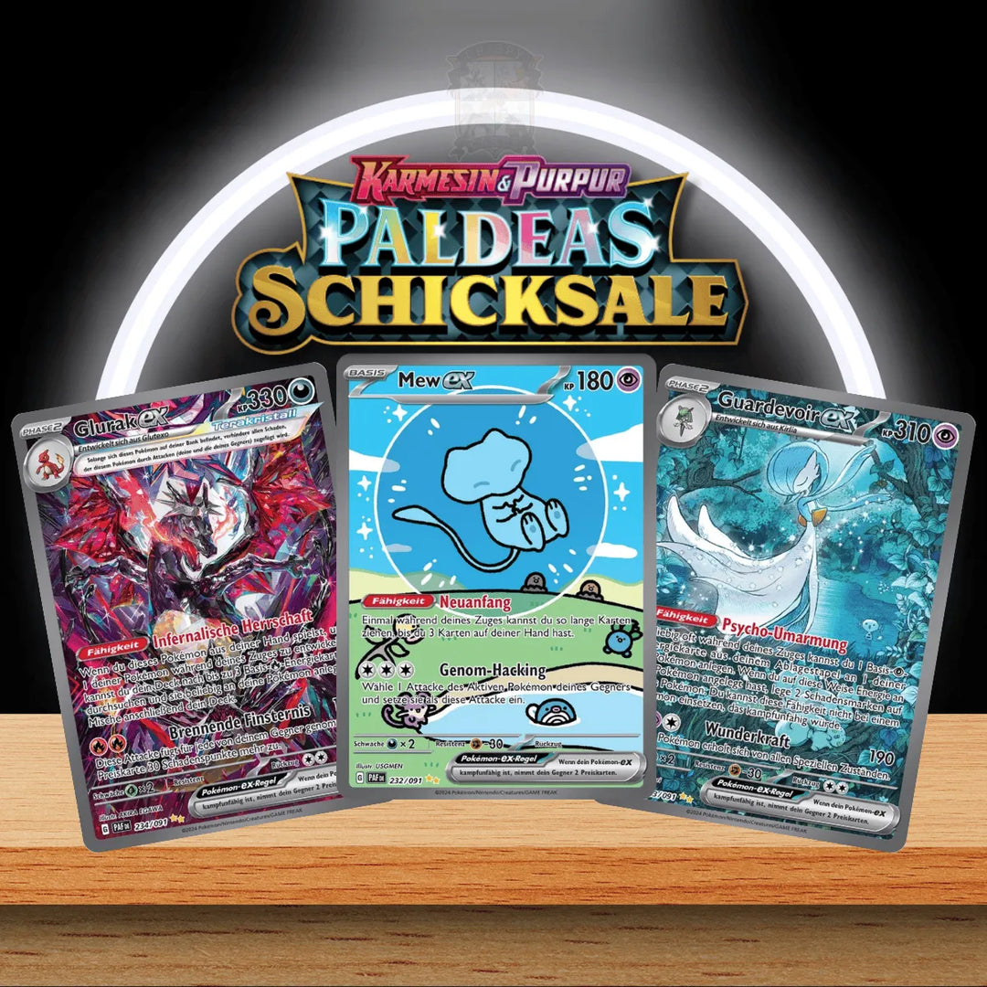 Pokémon Paldeas Schicksale Mini Tin Display (DE)