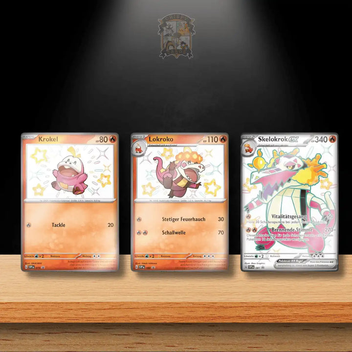 Pokémon Paldeas Schicksale Skelokrok ex Premium Kollektion (DE)