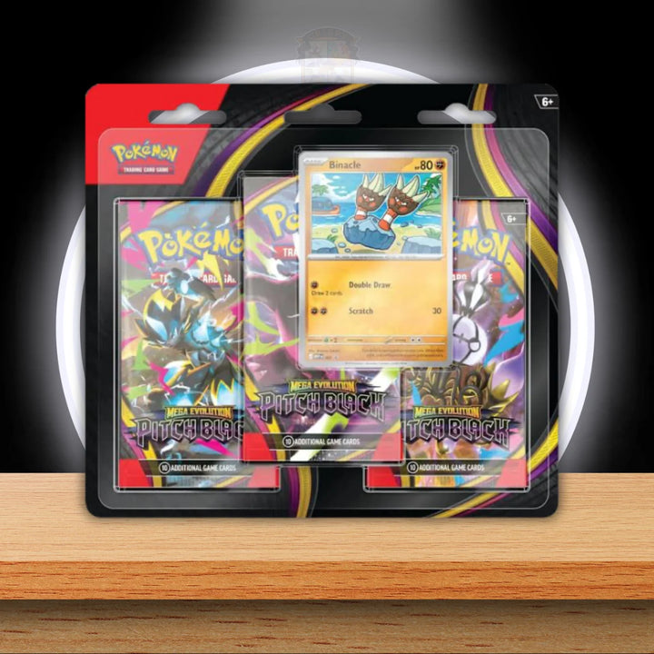 Pokémon Pitch Black 3-Pack Blister (ENG)