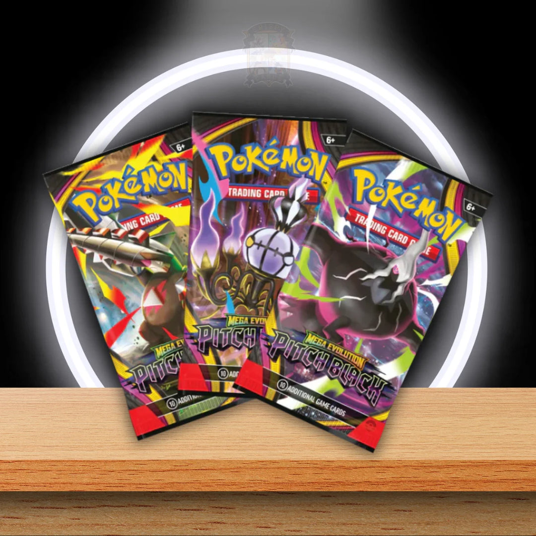 Pokémon Pitch Black 3-Pack Blister (ENG)