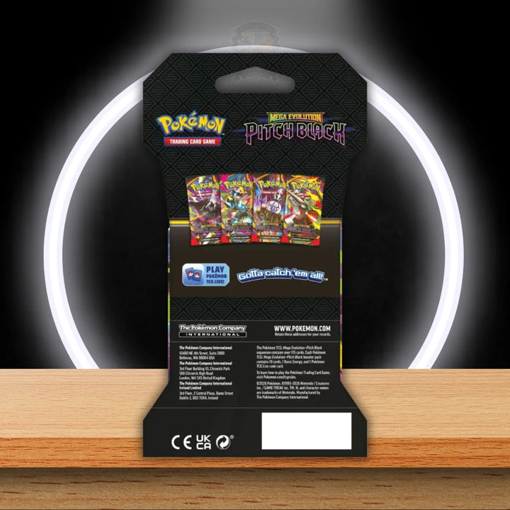 Pokémon Pitch Black Sleeved Booster (ENG)