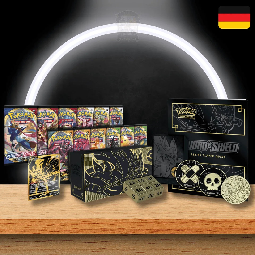 Pokémon Schwert & Schild Elite Trainer Box Plus: Zacian (DE) (B-Ware)