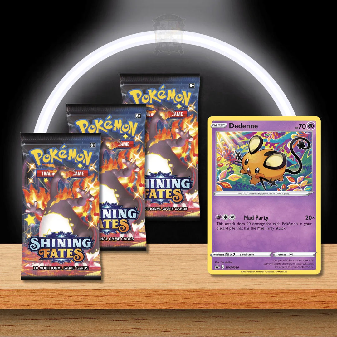 Pokémon Shining Fates Dedenne Mad Party Collection (ENG)