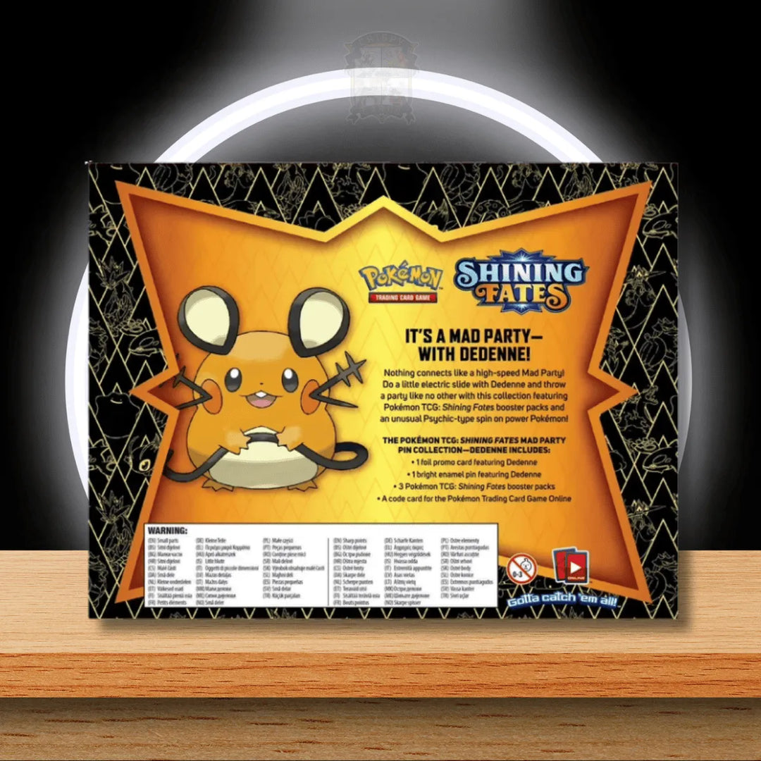 Pokémon Shining Fates Dedenne Mad Party Collection (ENG)