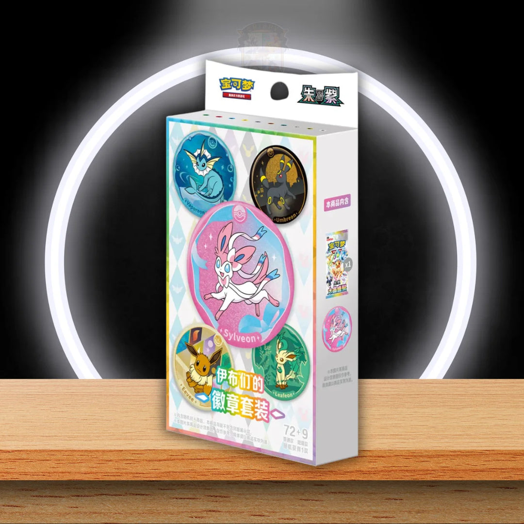 Pokémon Terastal Gathering Badge Box