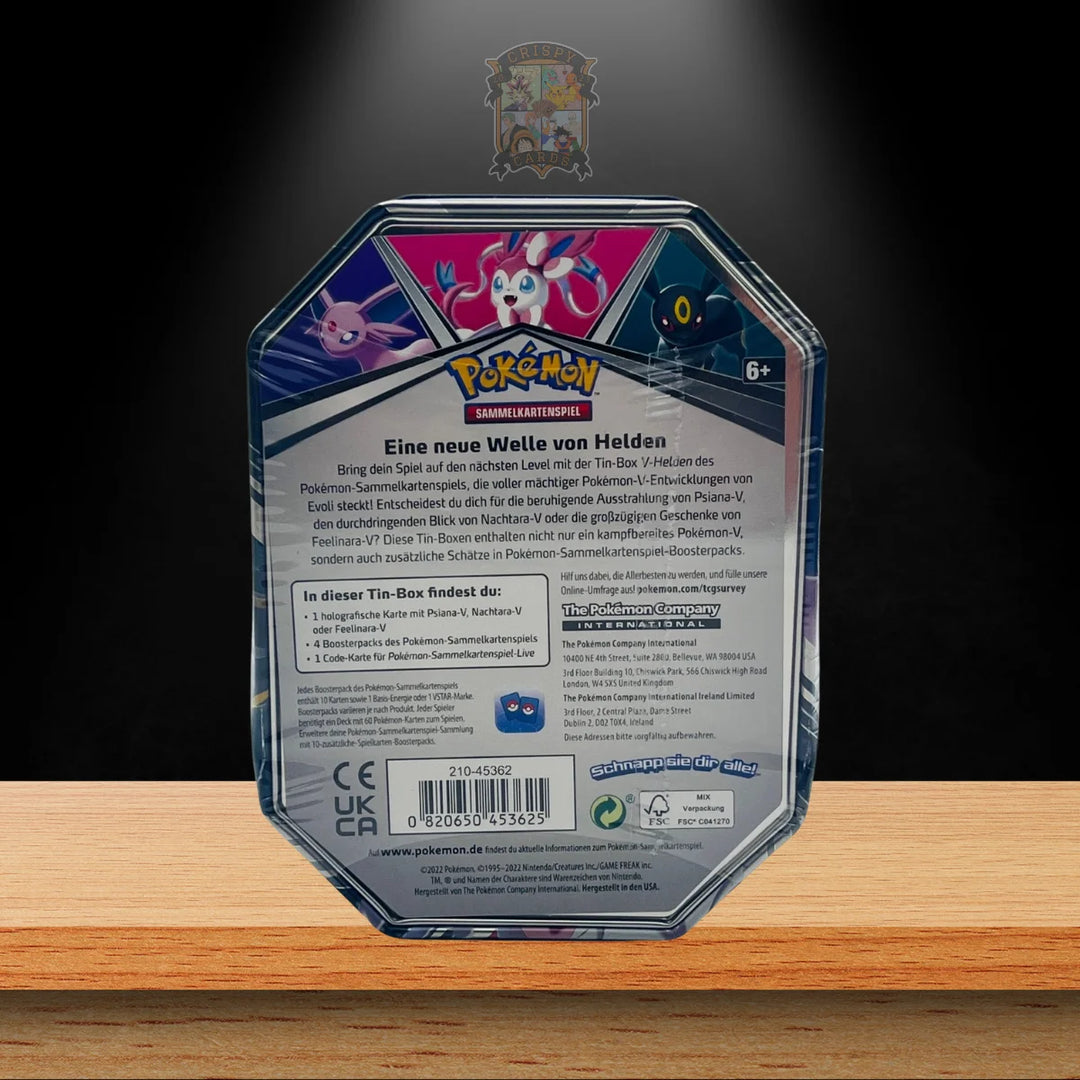 Pokémon V Heroes Psiana V Tin 