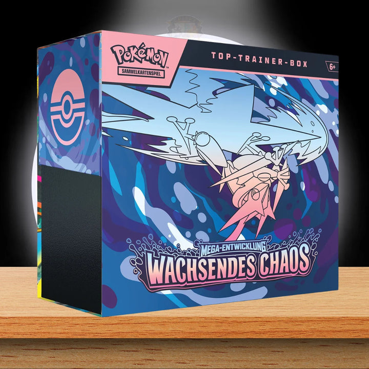 Pokémon Wachsendes Chaos Top Trainer Box (DE)