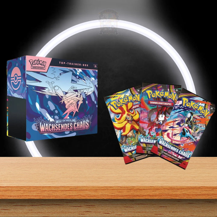 Pokémon Wachsendes Chaos Top Trainer Box (DE)