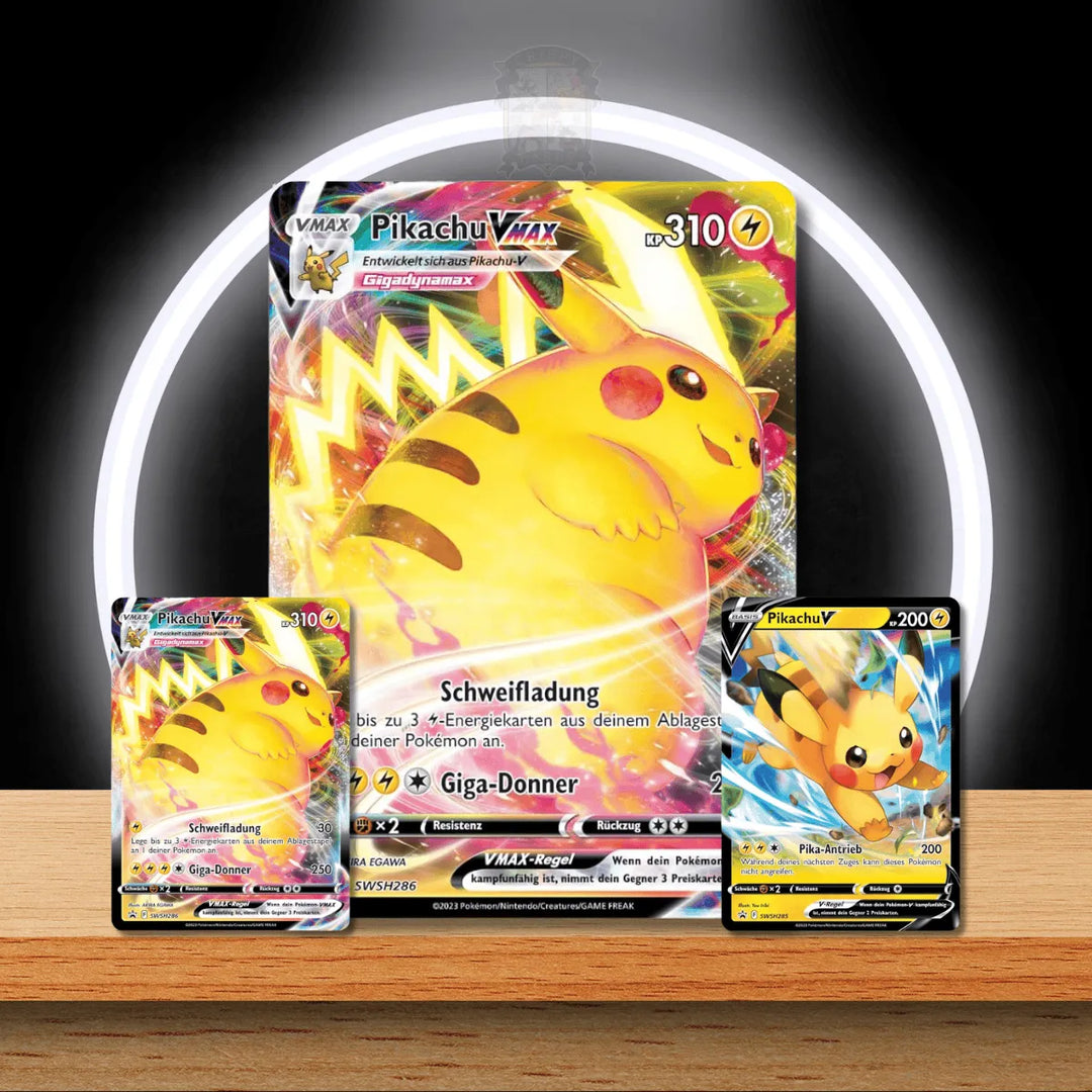 Pokémon Zenit der Könige Pikachu VMAX Premium-Kollektion (DE)