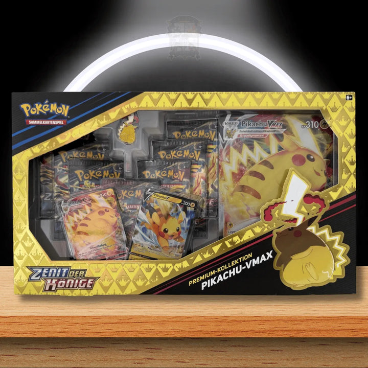 Pokémon Zenit der Könige Pikachu VMAX Premium-Kollektion (DE)