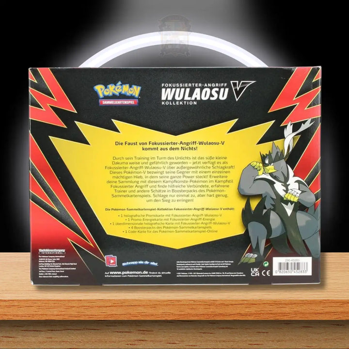 Pokémon Fokussierter Angriff Wulaosu V Box (DE)