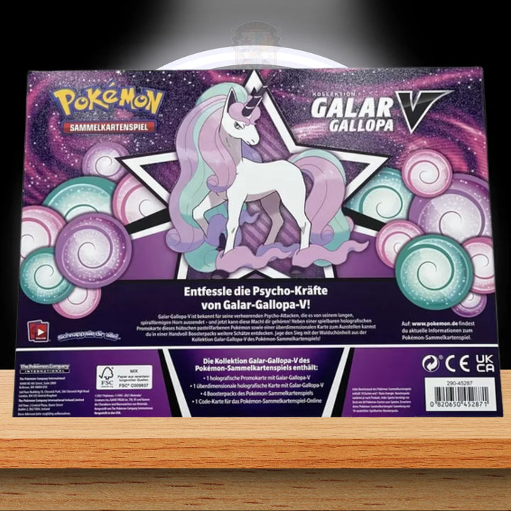 Pokémon Galar Gallopa V Kollektion