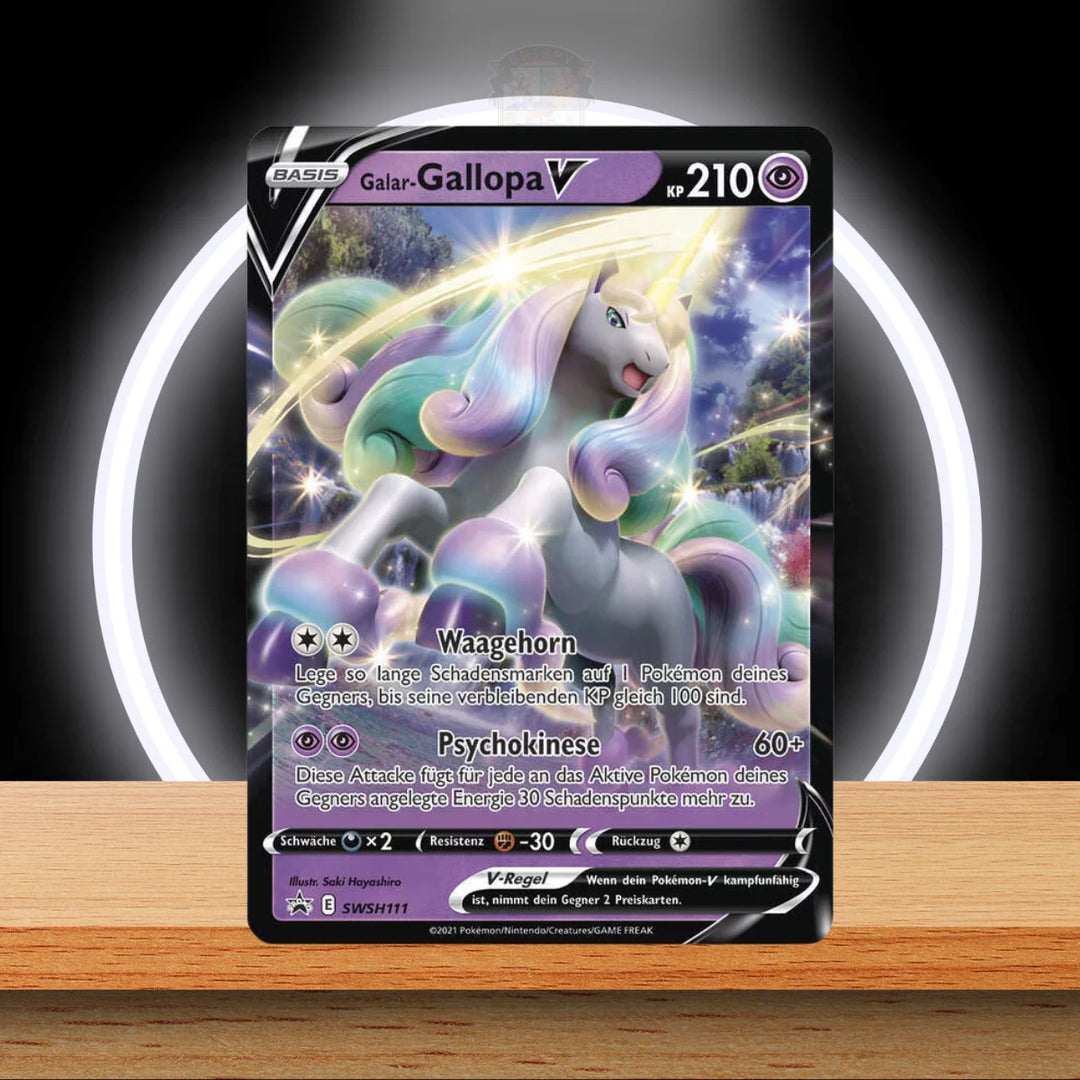 Pokémon Galar Gallopa V Kollektion