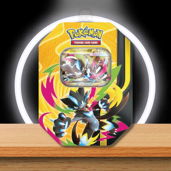 Pokémon Mega-Kräfte Tin-Box Mega-Zeraora-ex (DE)