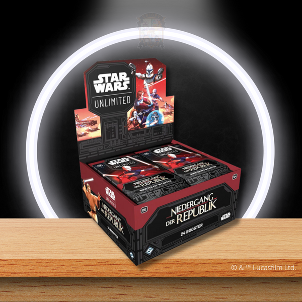 Star Wars Unlimited Niedergang der Republik Display