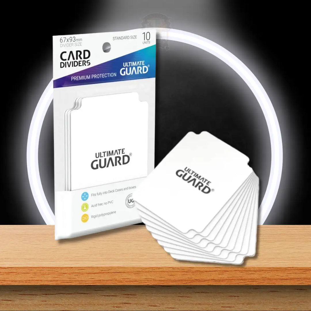 Ultimate Guard Card Dividers Standardgröße Weiß (10)