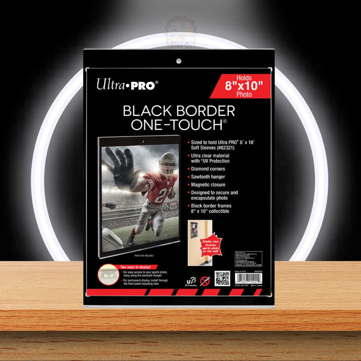 Ultra Pro 8" X 10" Black Border ONE-TOUCH Magnetic Holder