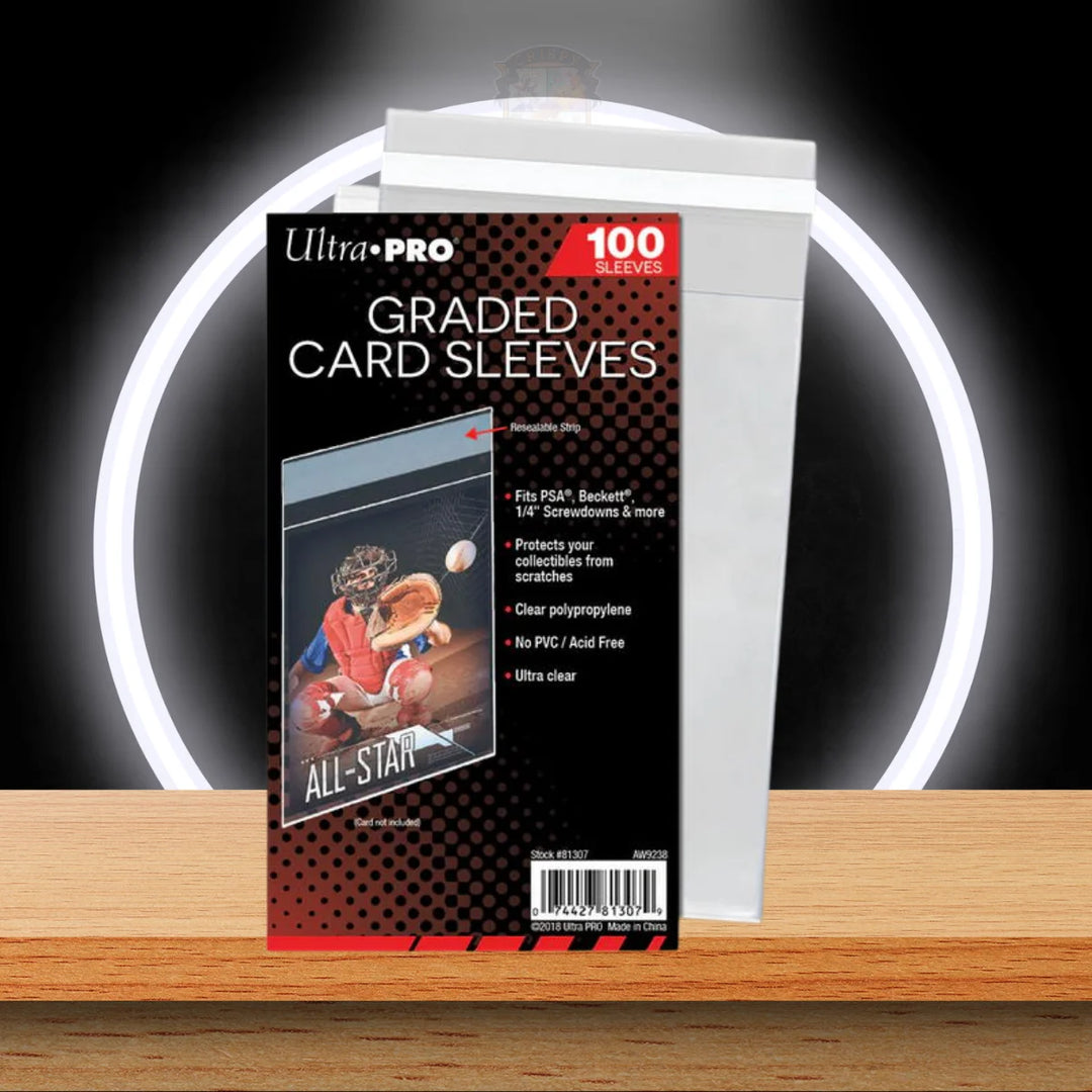 Ultra Pro GRADED CARD SLEEVES RESEALABLE (100 SLEEVES)