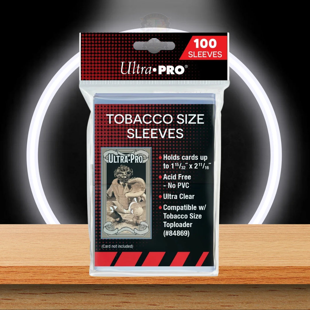 Ultra Pro TOBACCO SIZE SLEEVES (100 SLEEVES)